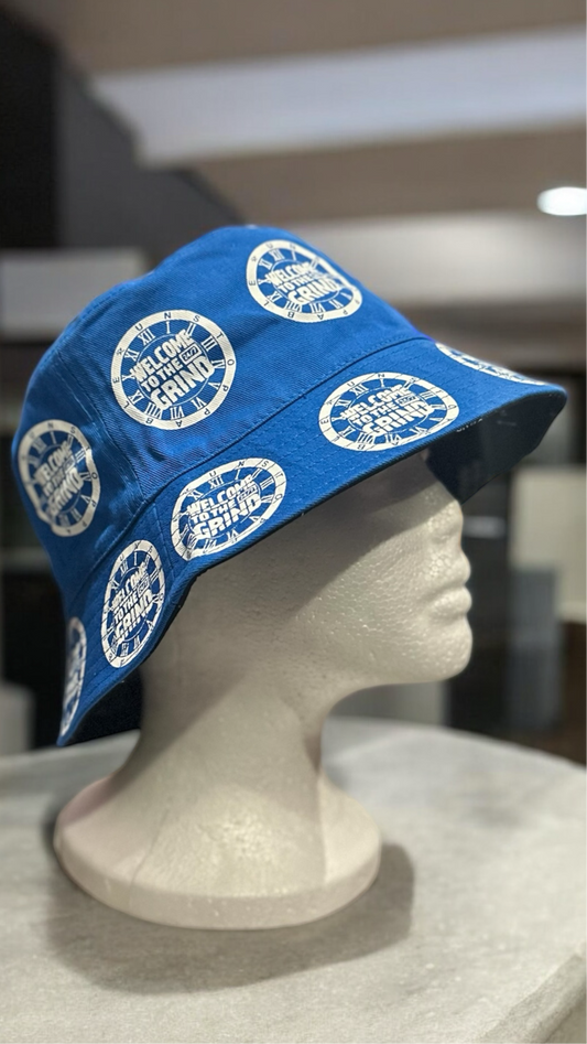 White🔛Blue Reversible Bucket🪣