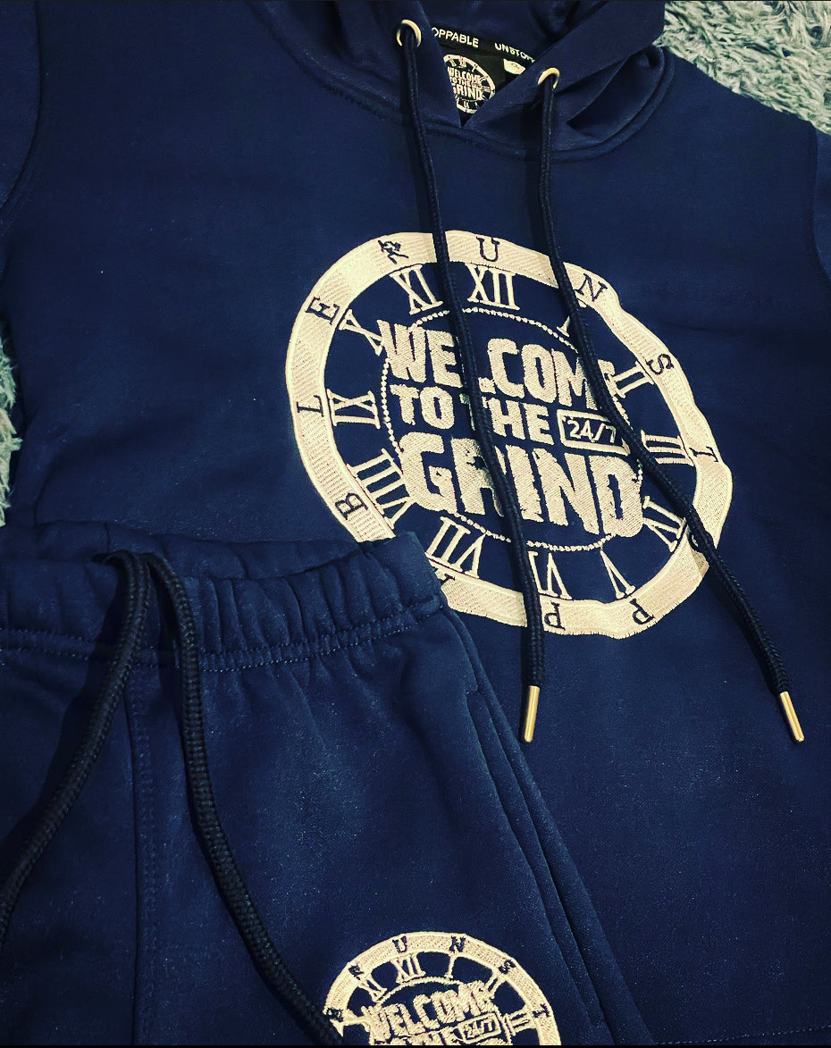 Whiteđź”›BLUE kidz Set