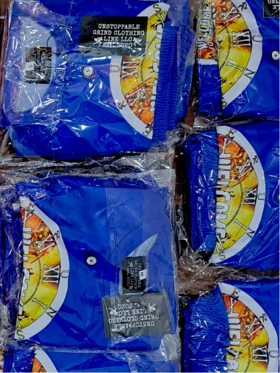 BLUE NYLON🌊BNSS Short Set