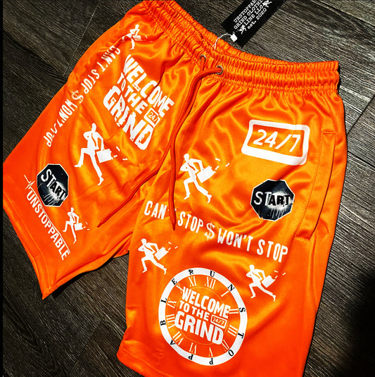 Sublimated Tangerine Short🧶